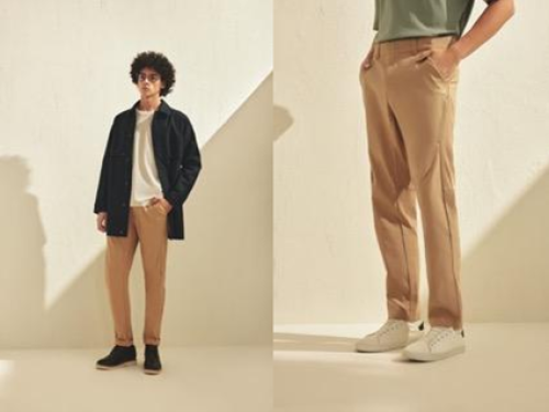 Men’s RJ Classic-Fit Chino Pants – Stretch, Wicking, and Quick-Dry