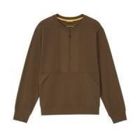 Men’s Frankie Half-Zip Sweatshirt – Ultra-Soft, Stretchable, and Oversized Comfort